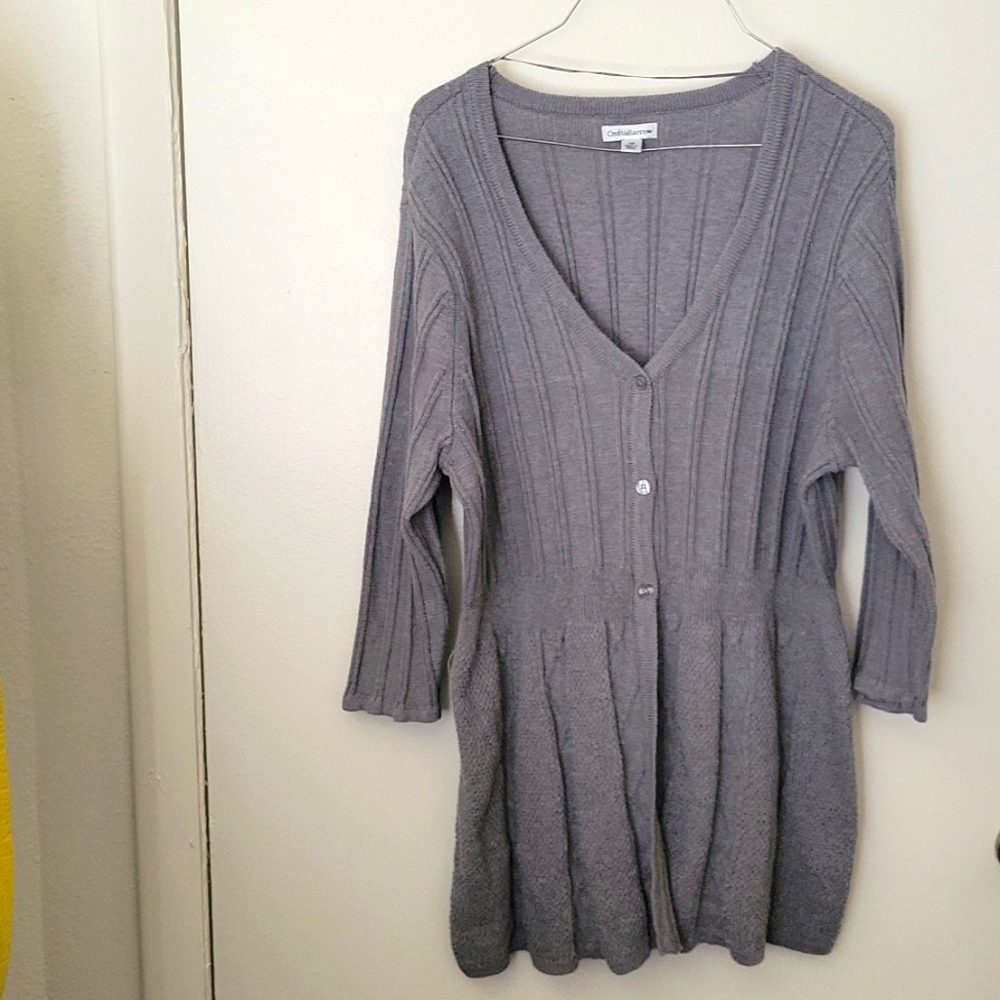 2x Grey Croft & Barrow sweater